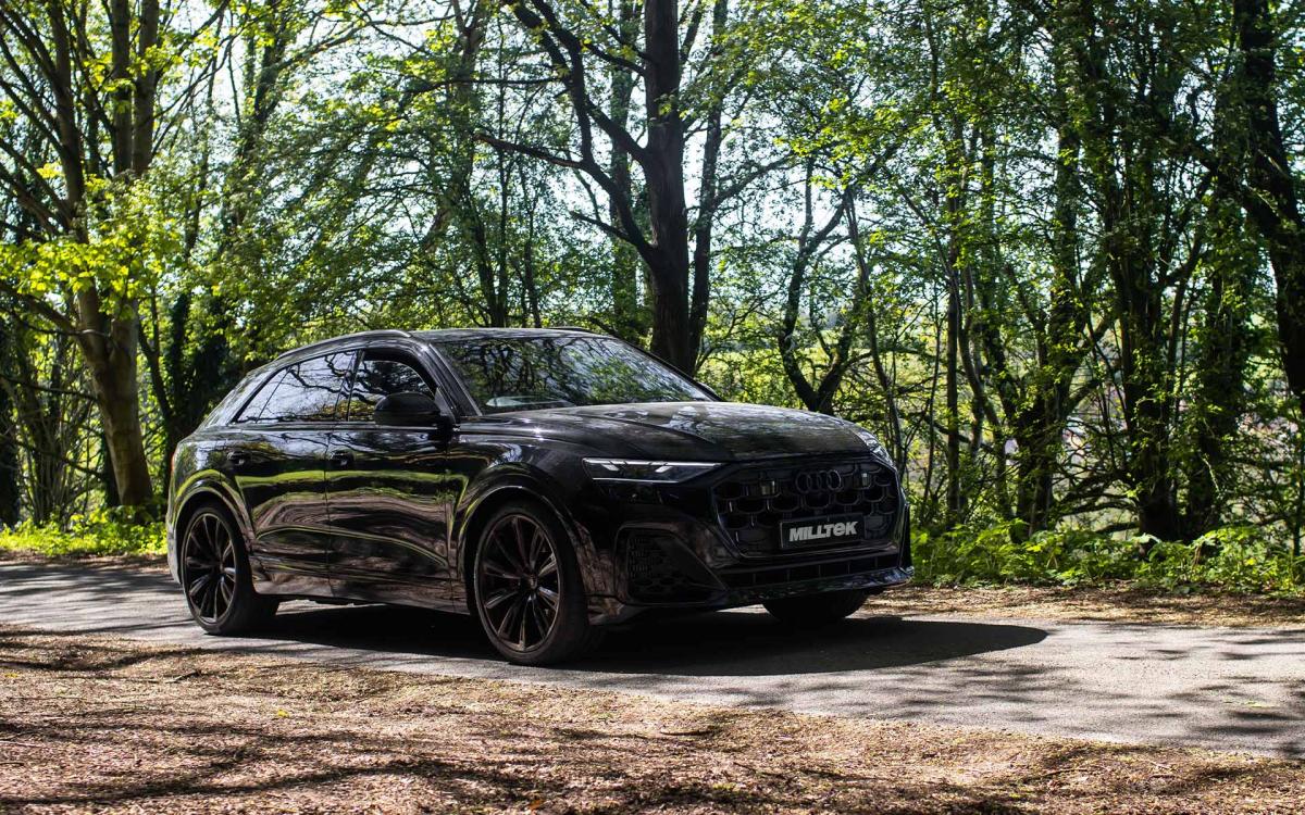 Audi SQ8 4.0 V8 Bi-Turbo (Facelift) - Front Pipe Back System with Brushed Titanium Tips