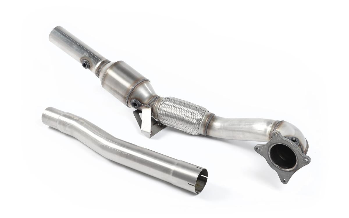 Audi TTS MK2 Quattro - Stainless Steel Cast Downpipe with Hi-Flow Sports Catalyst (for Milltek Cat-Back)