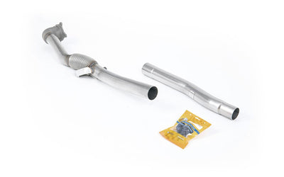 Audi TT MK2 2.0 2WD - Stainless Steel Cast Large Bore Downpipe with Catalyst Delete (For Milltek Cat-Back)