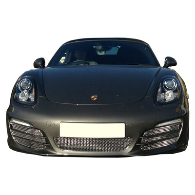 Zunsport Porsche Boxster 981 - Complete Grille Set (With Parking Sensors)