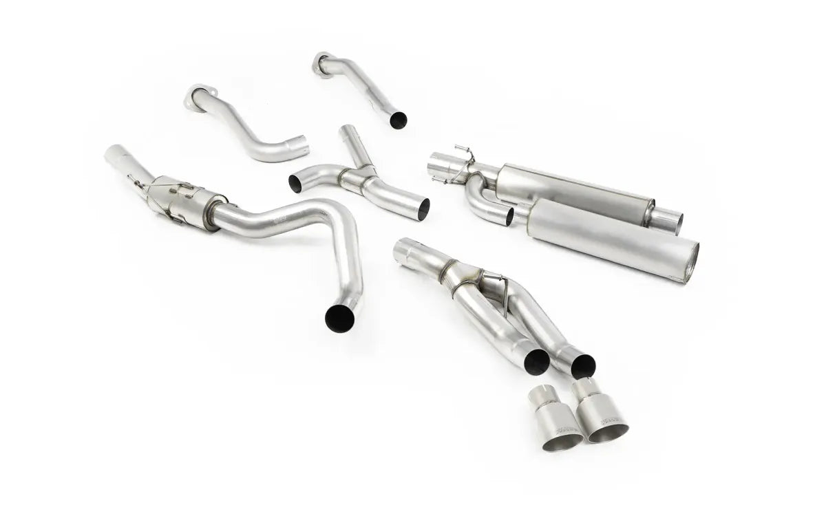 Toyota Tundra 3.5 V6 - Cat-Back with Brushed Titanium Tips