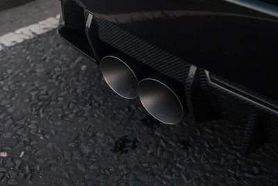 BMW G87 M2 - Axle Back - Centre Resonator Back System with GT-115 Brushed Titanium Trims