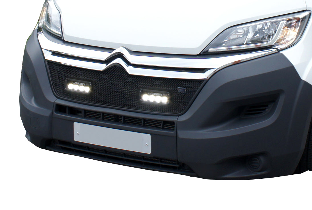 Zunsport Lazer: Citroen Relay - Upper Grille with ST4 Lamps