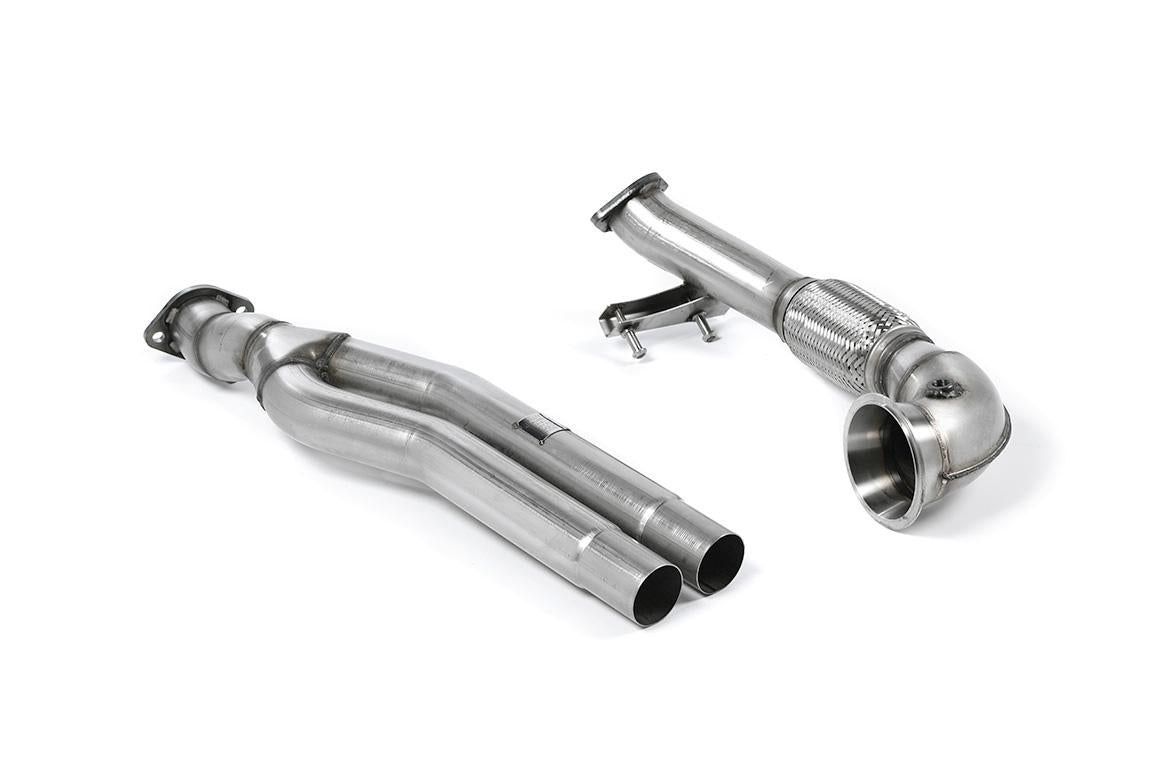 Downpipe (Primary Catalyst Delete + Turbo Elbow) - Audi RS3 8V Pre Facelift
