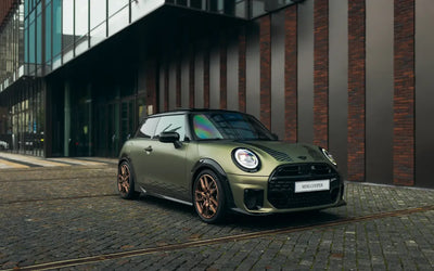 F66 Mini Cooper S Non-Resonated (louder) OPF/GPF Back System Including Milltek Design Sport Diffuser Overlay - with Brushed Titanium Tips