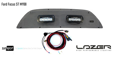 Zunsport Lazer: Ford Focus ST2 - Full Lower Grille with RS4 Lights