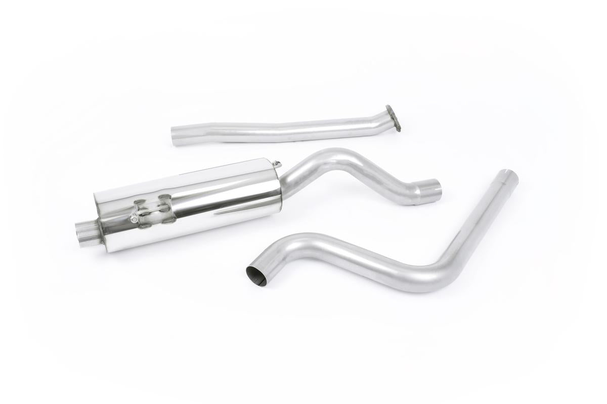 Ford Fiesta MK7/7.5 ST 1.6 - Non-Resonated (Louder) Cat-Back Race Exhaust System with Burnt Titanium Tips