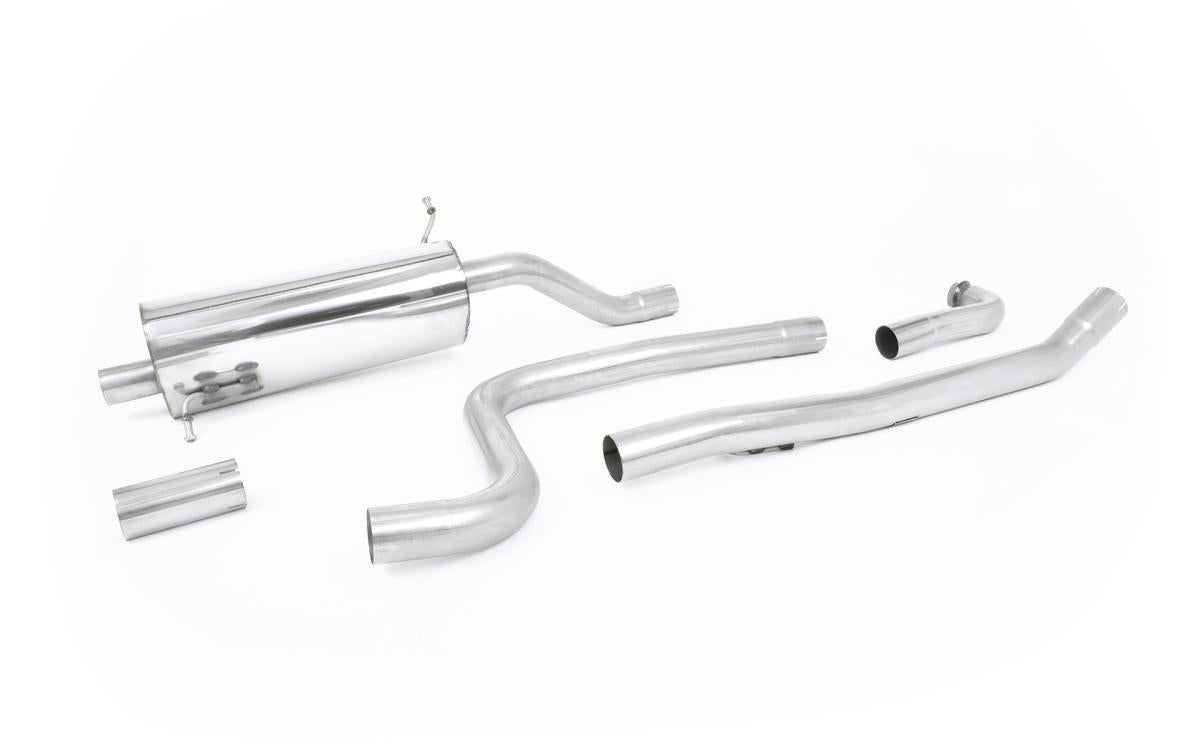 Ford Fiesta MK8 1.0T ST Line (Non GPF Models) - Road+ Cat-Back Exhaust System with GT-90 Titanium Trim