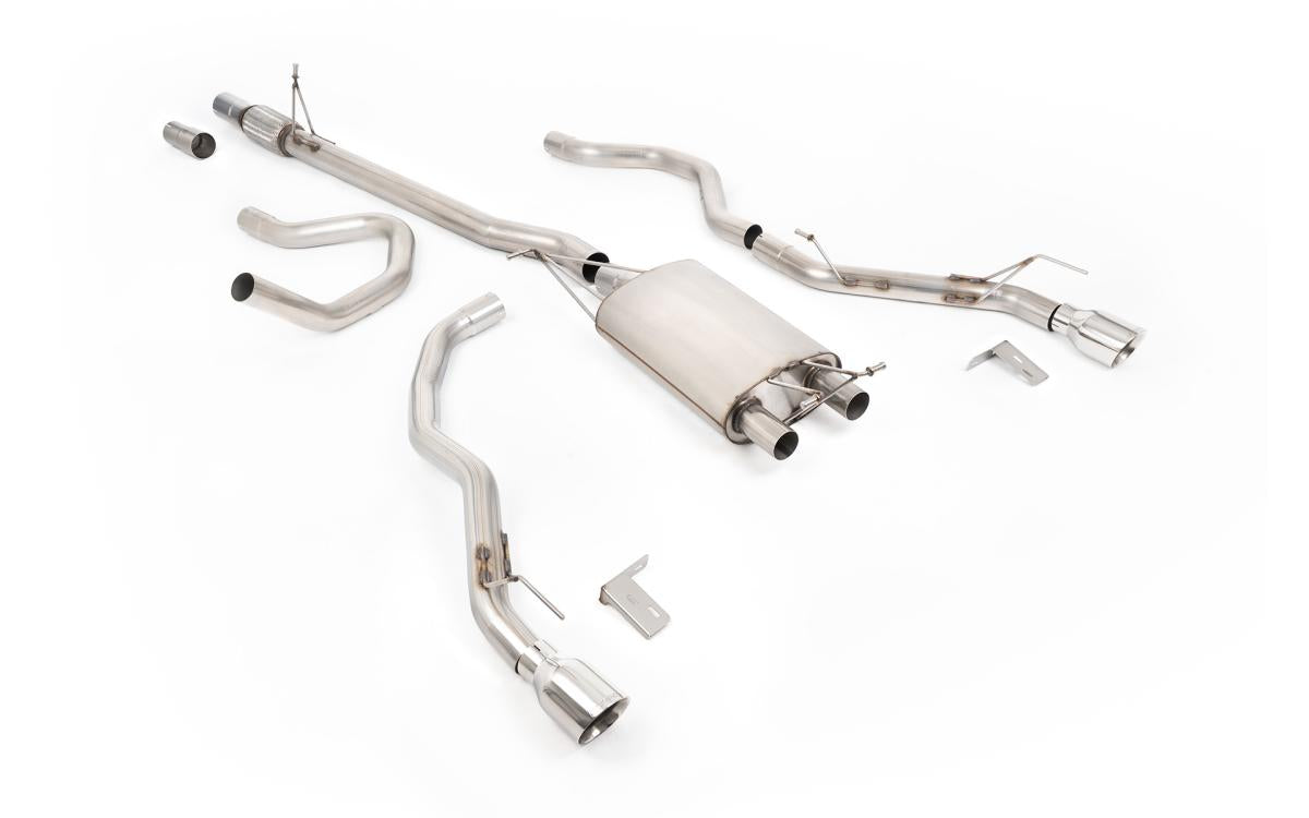 Ford Ranger 2.3 PHEV - Downpipe-back with Polished Tips