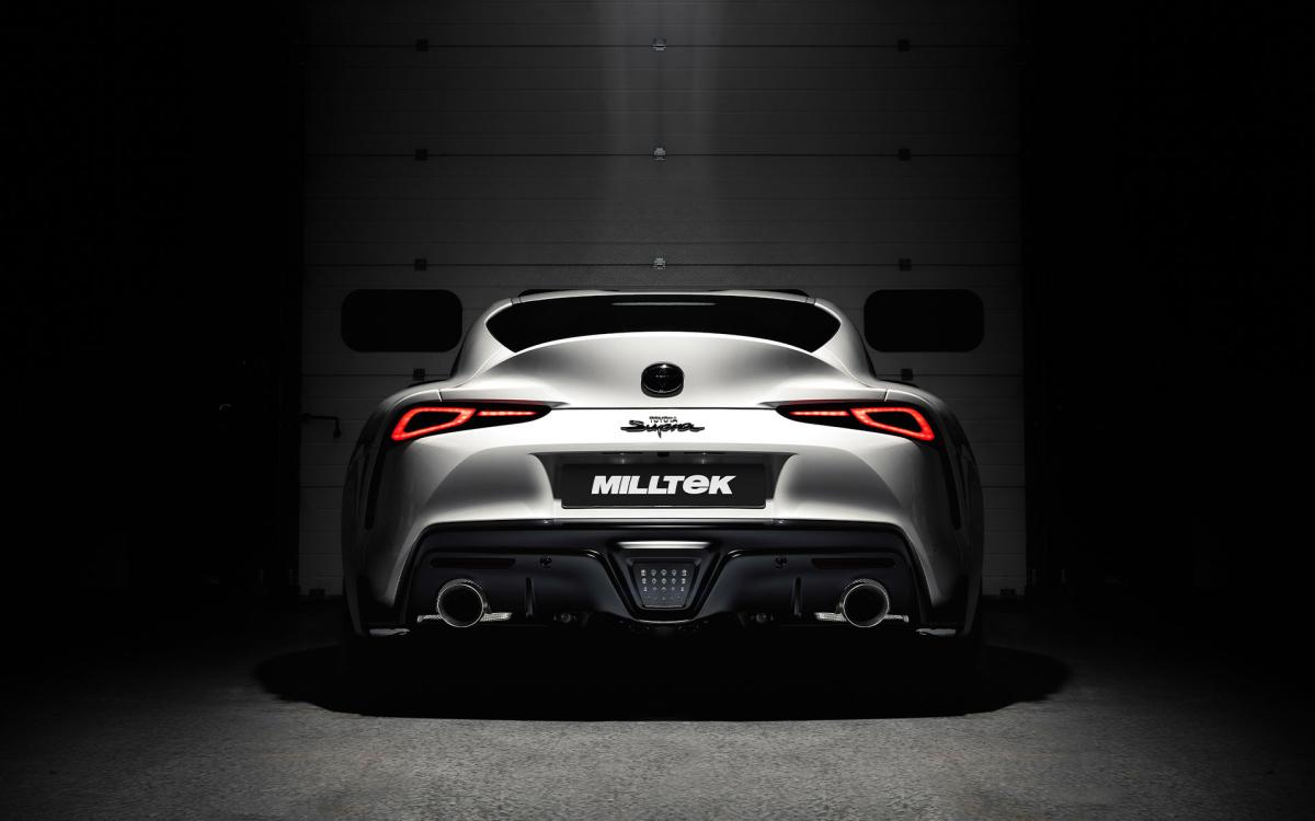 Toyota Supra A90 3.0 - GPF/OPF Back with GT-115 Titanium Trims - Race (Louder) Non Valved