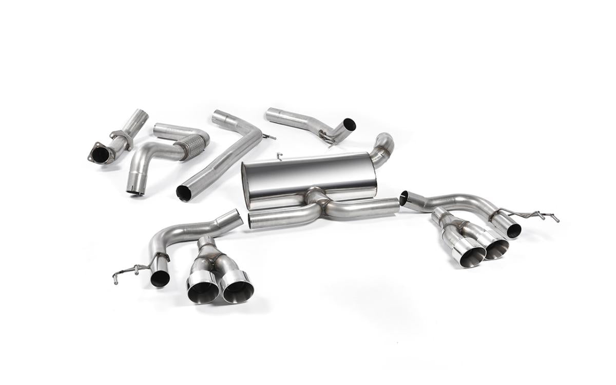 Honda Civic FK2 Type R Turbo (RHD Model Only) - Non-Resonated Cat-Back Exhaust System