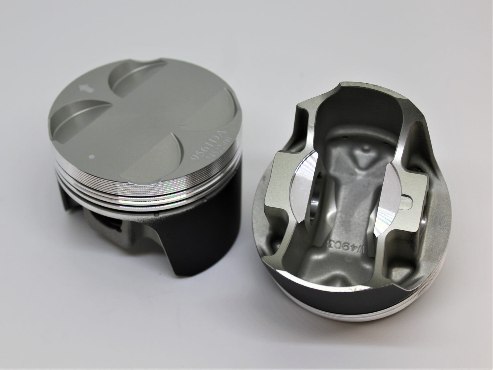 Wossner Supra, Chaser & Soarer 1JZ & 2JZ Turbo Race Comp Forged Piston Kit Hard Anodised (K9561)