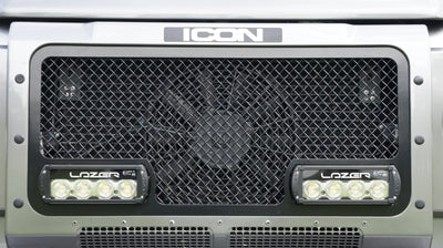 Zunsport Lazer: LandRover Defender - Upper Grille with RS4 Lights