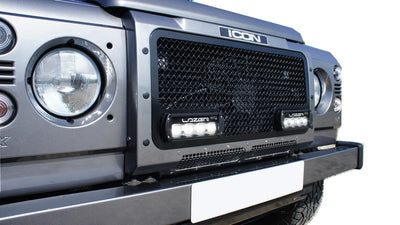 Zunsport Lazer: LandRover Defender - Upper Grille with RS4 Lights