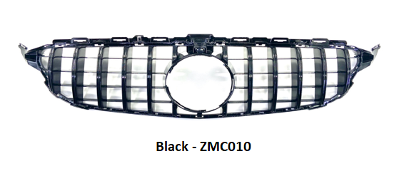 Zunsport Mercedes C Class W205 AMG GT-R Panamericana Style Front Grille (Without Camera Hole)