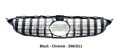 Zunsport Mercedes C Class W205 AMG GT-R Panamericana Style Front Grille (Without Camera Hole)