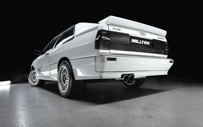 Audi Coupe UR Quattro 20V - Non-Resonated Downpipe-Back Exhaust System