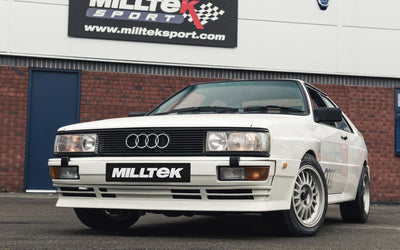Audi Coupe UR Quattro 20V - Non-Resonated Downpipe-Back Exhaust System