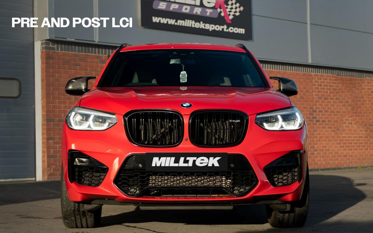 BMW X3 G01 S58 - Non-Resonated (Louder) Downpipe Back Exhaust System with Polished Trims