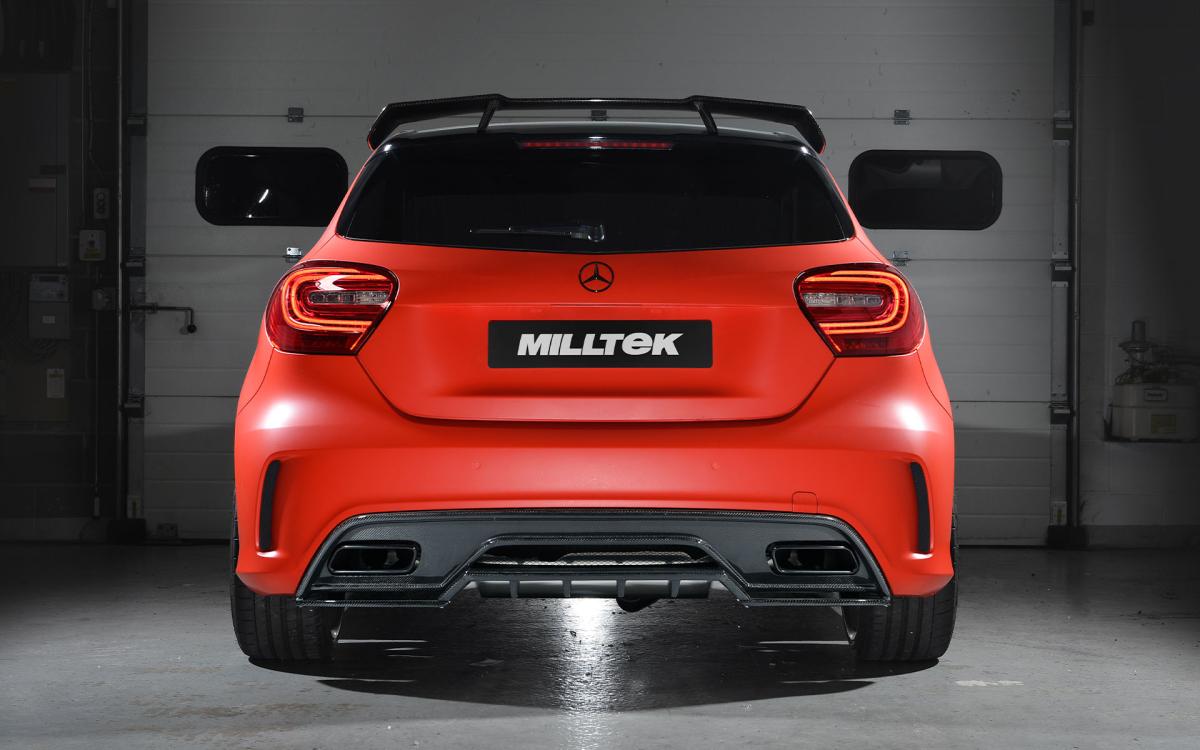 Mercedes A45 AMG W176 - Non-Valved & Non-Resonated Cat-Back Race Exhaust System (Uses OE Trims)
