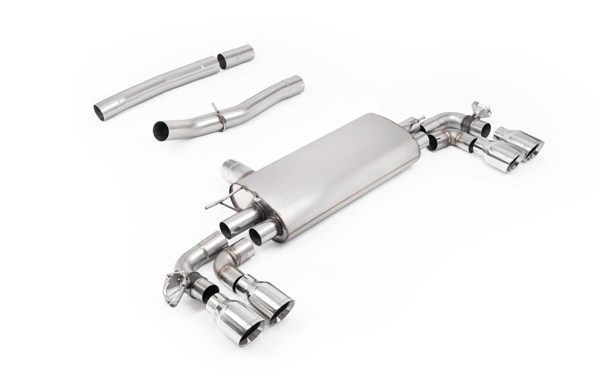 BMW M135i F70 - OPF/GPF Back System with Polished Tips