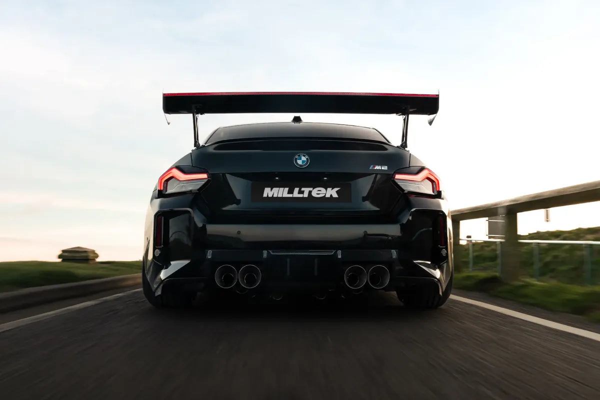 BMW G87 M2 - OPF/GPF Back with Centre Resonator Bypass & GT-115 Polished Trims
