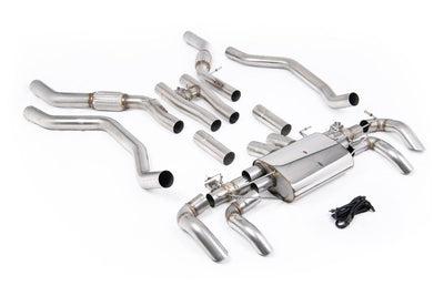 Range Rover Vogue L460 P530 (LWB) V8 NC11 Engine - Valved Cat / OPF Back System with Downturns to OE Rear Bumper