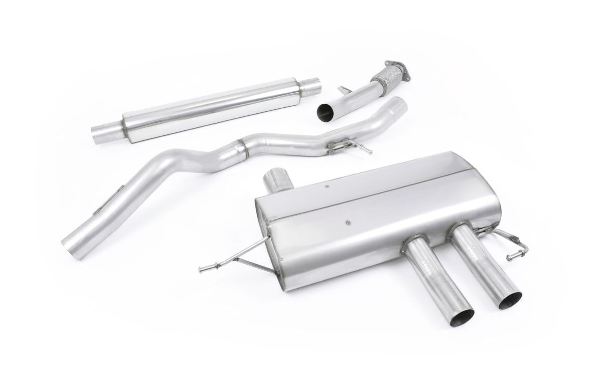 Renault Megane Renaultsport 280 (Non GPF Models) - Resonated Cat-Back Exhaust System - Uses OE Tips