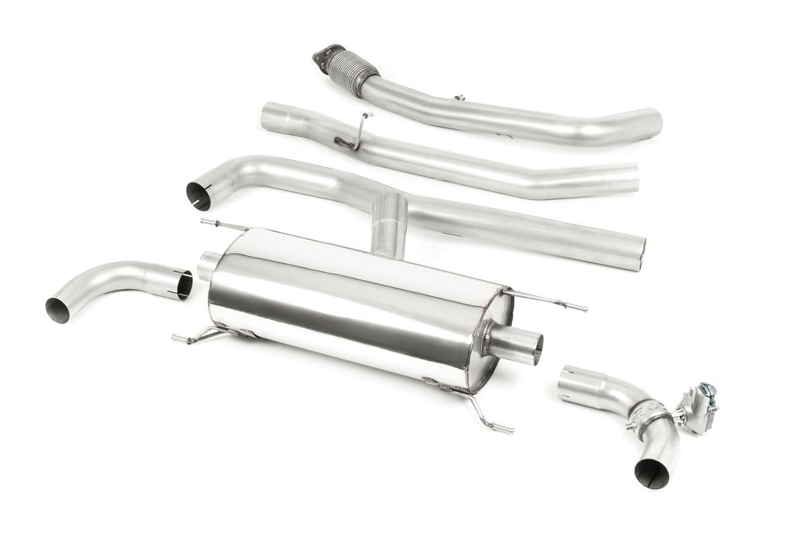 Alfa Romeo Giulia 2.0T Veloce - Valved & Non-Resonated Cat-Back Exhaust System - Uses OE Trims