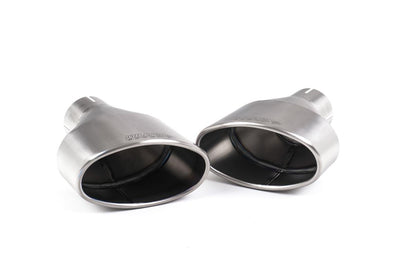Audi RS5 B9.5 Non GPF Models - Non-Resonated (Race - Louder) Cat Back Exhaust System with Titanium Oval Trims