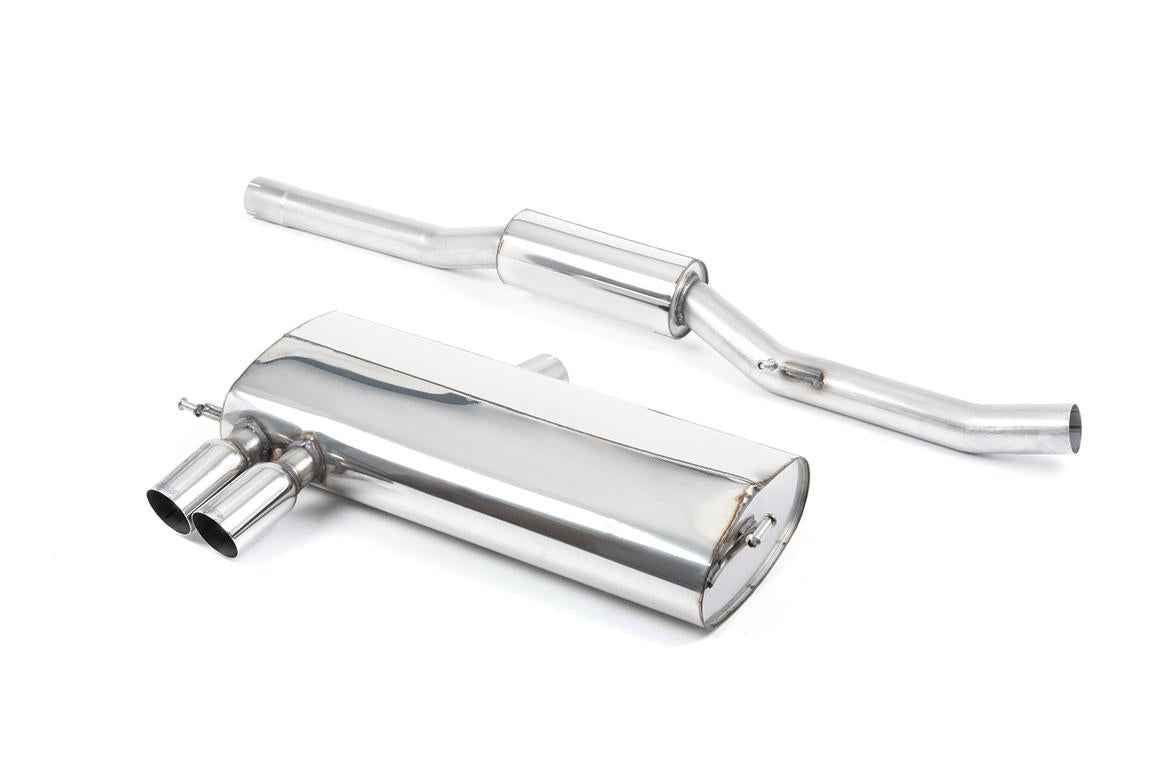 Audi S3 8L - Resonated (Quieter) Cat-Back Exhaust System with Polished Trims