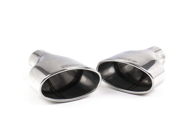 Audi RS5 B9.5 Non GPF Models - Non-Resonated (Race - Louder) Cat Back Exhaust System with Polished Oval Trims