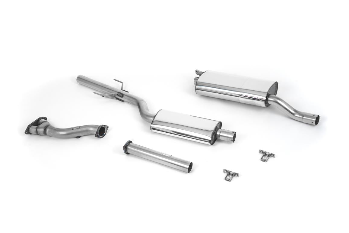 BMW E30 M3 - Manifold Back-Exhaust System with Non-Resonated Catalyst Delete & OE Style Trims