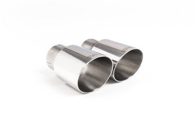 Resonated (Quieter) GPF/OPF-Back Exhaust System with Polished GT-90 Trims
