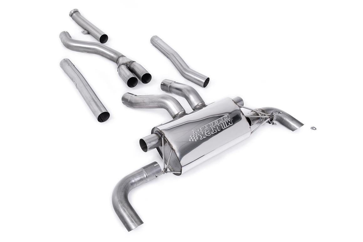 BMW G20/21 M340i & G22 M440i - Cat-Back Exhaust System - Uses OE Trims