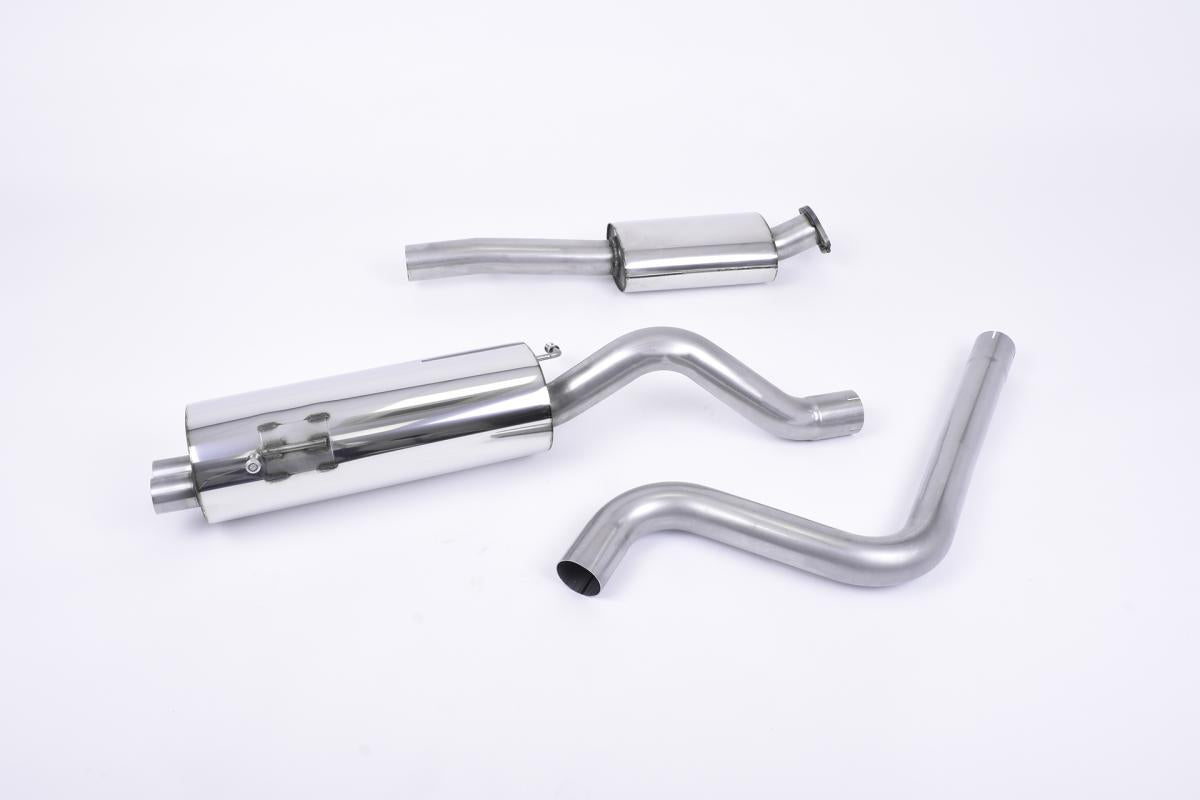 Ford Fiesta MK7/7.5 ST 1.6 - Resonated (Quieter) Cat-Back Race Exhaust System with Burnt Titanium Tips