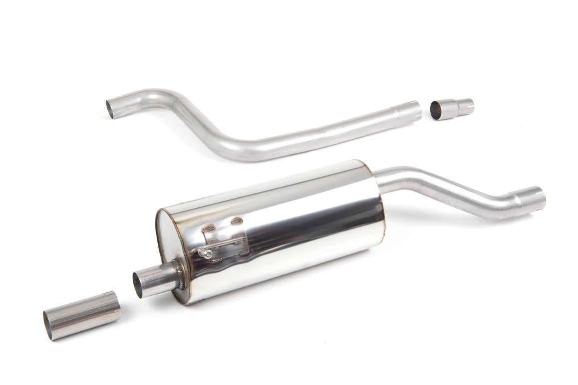Ford Fiesta MK8 1.0T ST Line - Resonated (Quieter) GPF-Back Exhaust System with Titanium GT-90 Trim