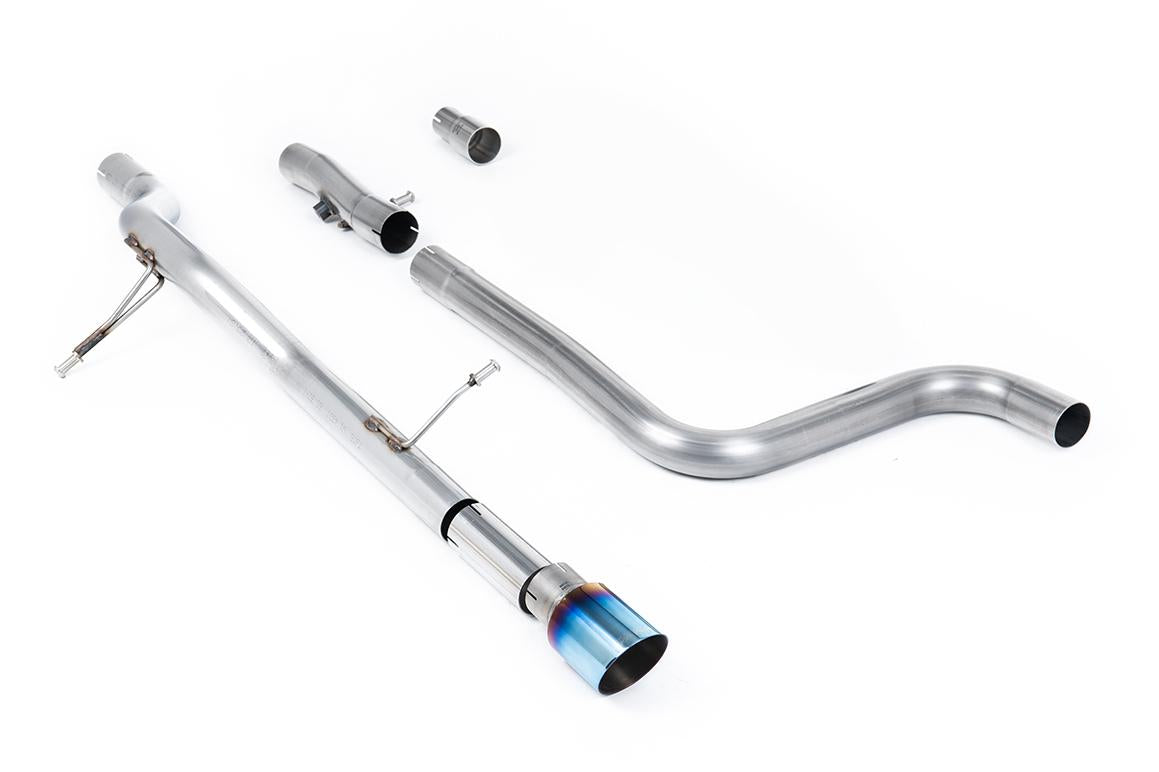 Ford Fiesta MK8 1.0T ST Line (GPF Models) - Non-Resonated (Louder) GPF/OPF Back with Burnt/Blue Titanium GT-90 Trim