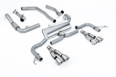 Honda Civic FK2 Type R Turbo (LHD Model Only) - Non-Resonated Cat-Back Exhaust System