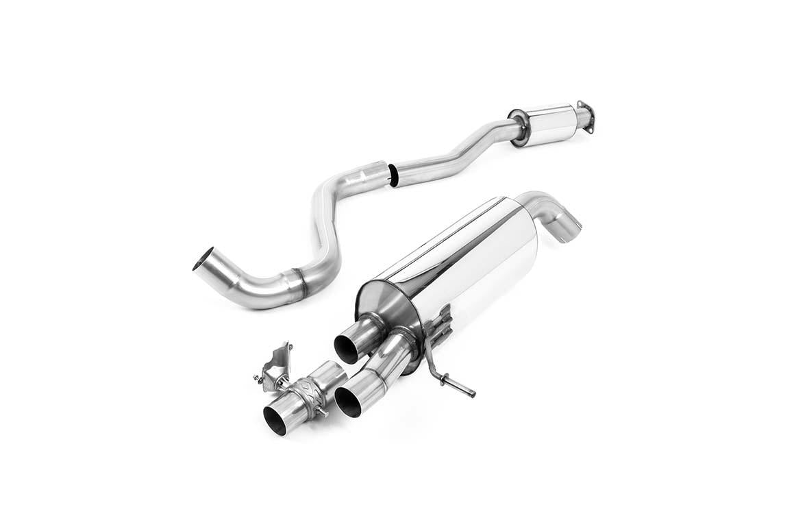 Hyundai/Kia i20 N - Resonated (Quieter) GPF/OPF Back System with GT-90 Titanium Trims
