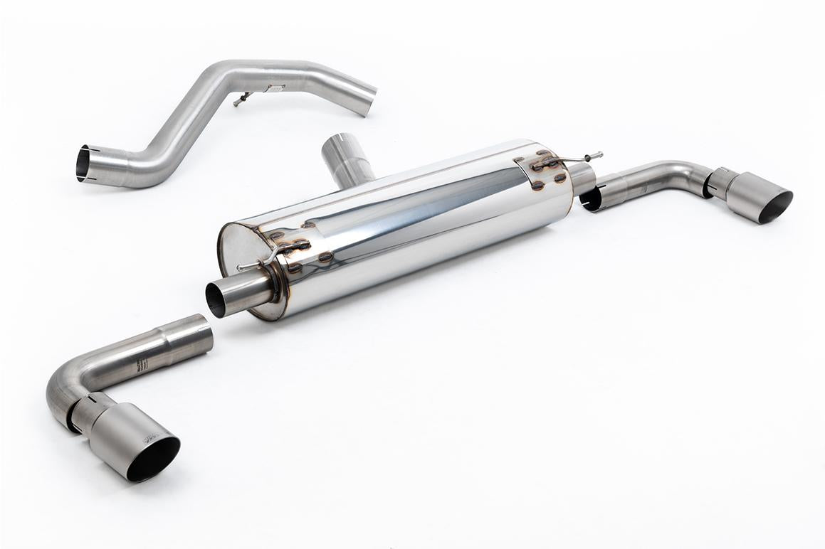 Ineos Grenadier - Resonated System with GT-90 Brushed Titanium Tips - ECE System Approved (OE Requires cutting)
