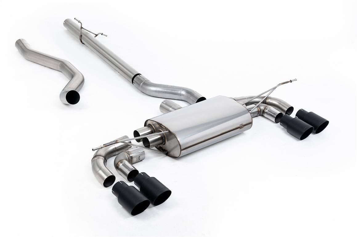 Land Rover Defender 130 2.0 I4 P300 & P400e - Non Resonated OPF/GPF Back System with Black Trims