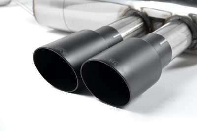 Mini Cooper S F56 - Non-Resonated (Louder) Cat-Back Exhaust System with Cerakote Black Tips