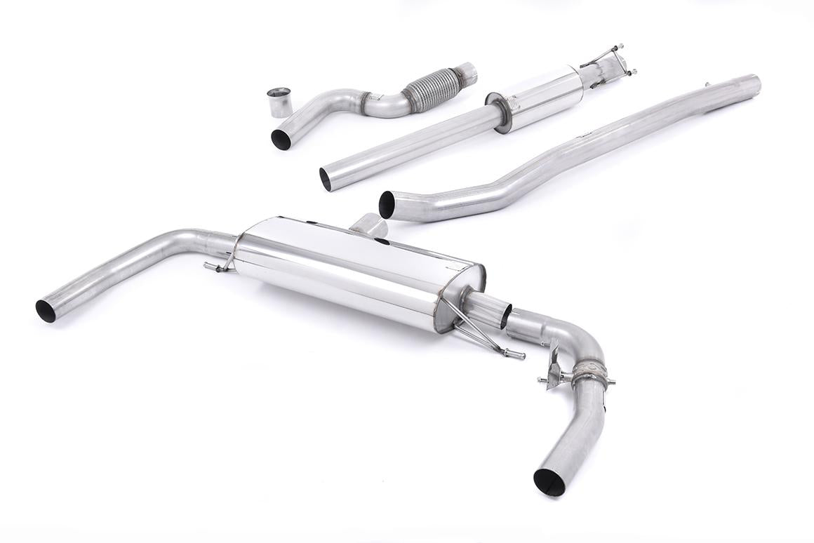 Mercedes CLA45 AMG - Resonated Cat-Back Exhaust System - Uses OE Trims