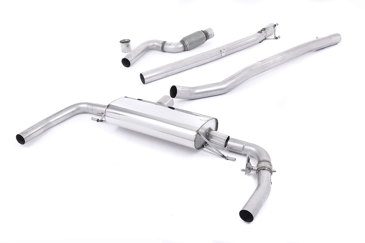 Mercedes CLA45 AMG - Non-Resonated (Louder) Cat-Back Exhaust System - Uses OE Trims