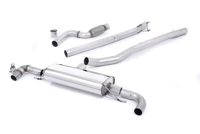 Mercedes A45 AMG W176 - Non-Resonated Cat-Back Exhaust System (Uses OE Trims)