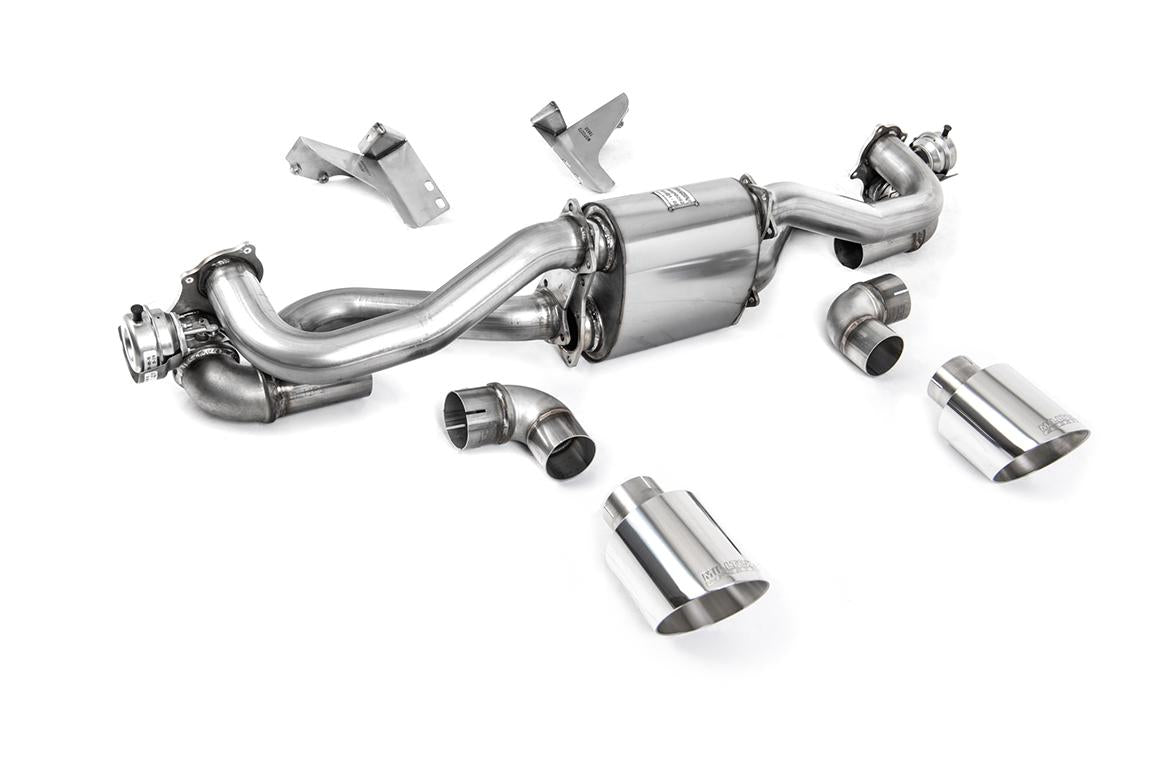 Porsche 718 GTS & Spyder Boxter/GT4 4.0 Cayman (GPF PDK Models) - Particulate Filter-Back with Polished Trims
