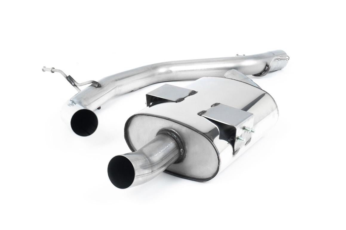 Seat Leon Cupra K1 - Non-Resonated (Louder) Cat-Back Exhaust System with Single Polished Oval Tip