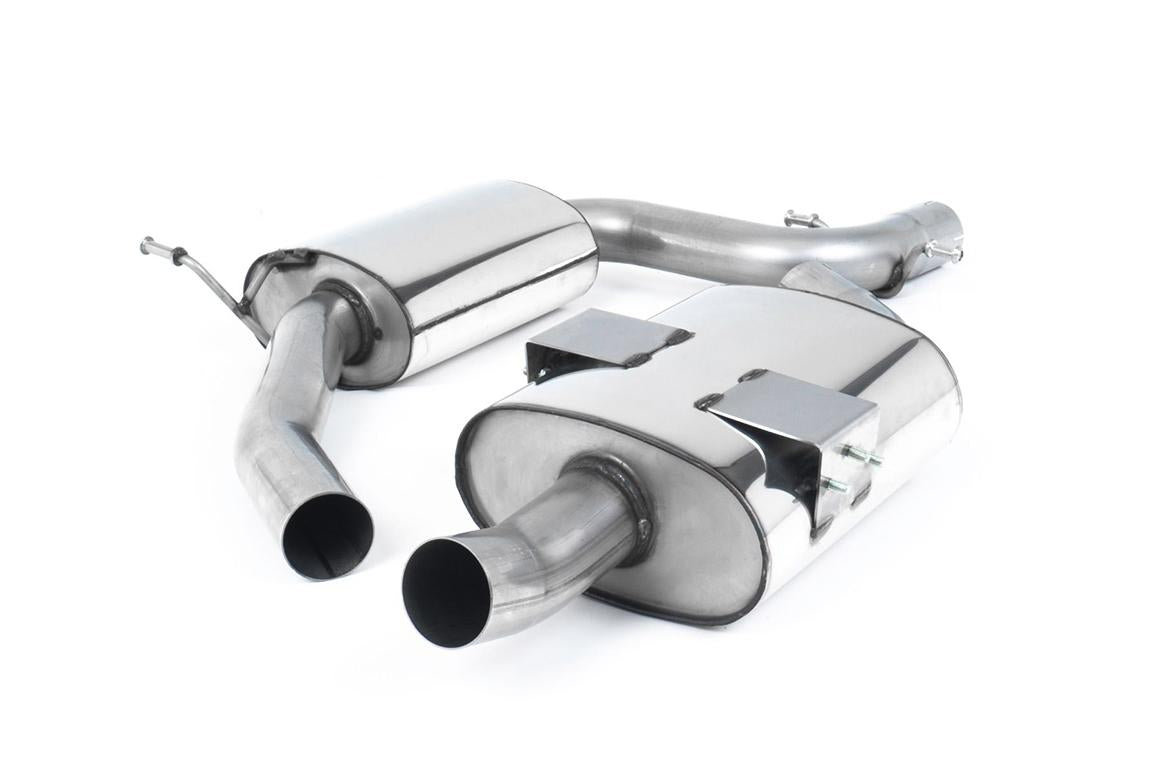 Seat Leon Cupra K1 - Resonated (Quieter) Cat-Back Exhaust System with Single Polished Oval Tip