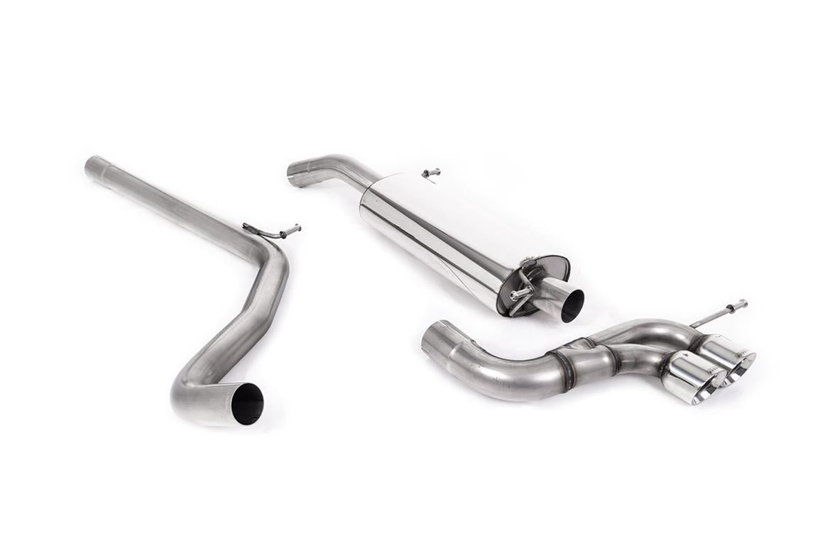 Seat Ibiza Cupra/Bocanegra 1.4 TSI - Non-Resonated (Louder) Cat-Back Exhaust System with Twin Polished Tips